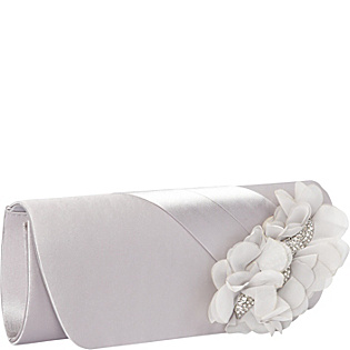 Satin And Chiffon Clutch