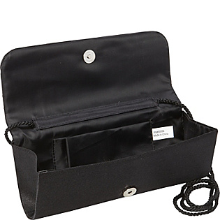 Rouche Rhinestone Clutch