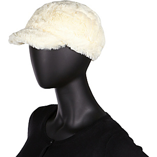 Faux Fur Baseball Cap